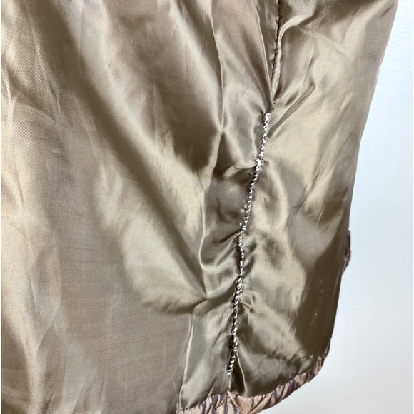 Jane Ashley, Plus Size 2X Jacket Brown Quilted Full Zip Pockets - Picture 13 of 14